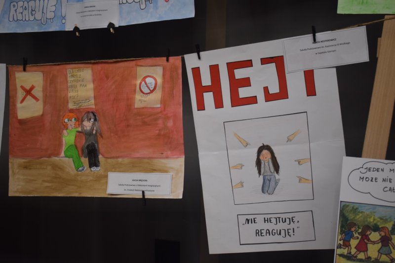 "Cisza Nienawiści Nigdy hejt! Zawsze heart!" - prace konkursowe (fot. PJ)  
