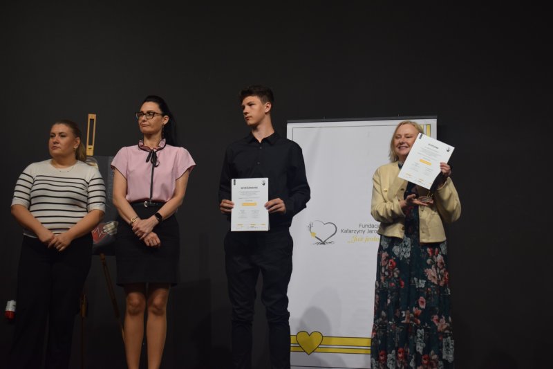 Uroczysta gala II konkursu "Cisza Nienawiści Nigdy hejt! Zawsze heart!" (fot. PJ)  