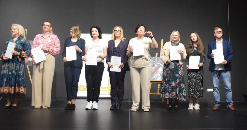 Uroczysta gala II konkursu "Cisza Nienawiści Nigdy hejt! Zawsze heart!" (fot. PJ)  