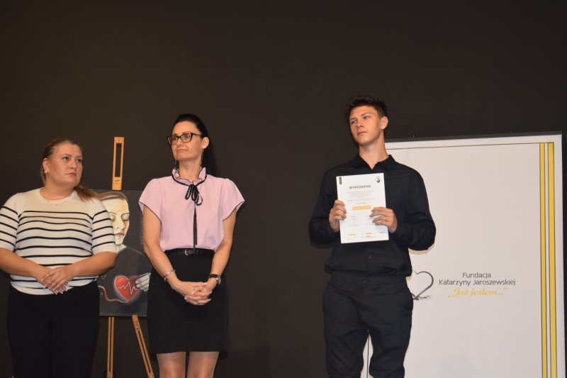 Uroczysta gala II konkursu "Cisza Nienawiści Nigdy hejt! Zawsze heart!" (fot. PJ)  