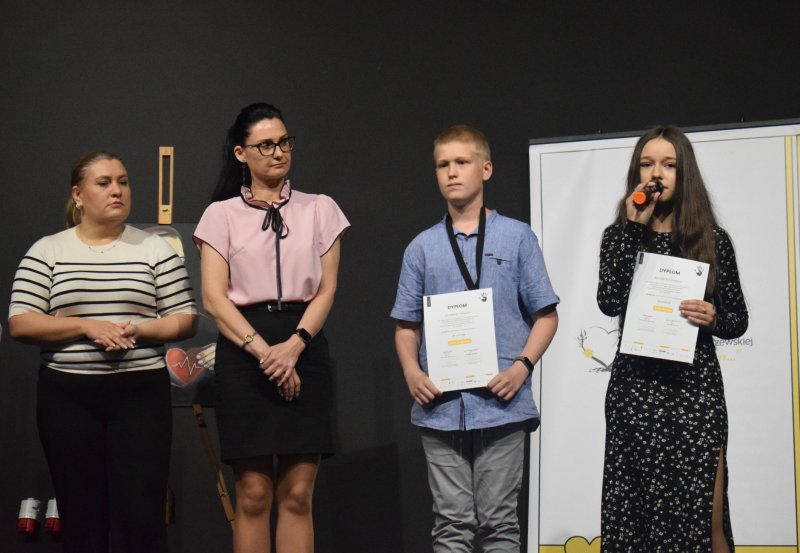 Uroczysta gala II konkursu "Cisza Nienawiści Nigdy hejt! Zawsze heart!" (fot. PJ)  