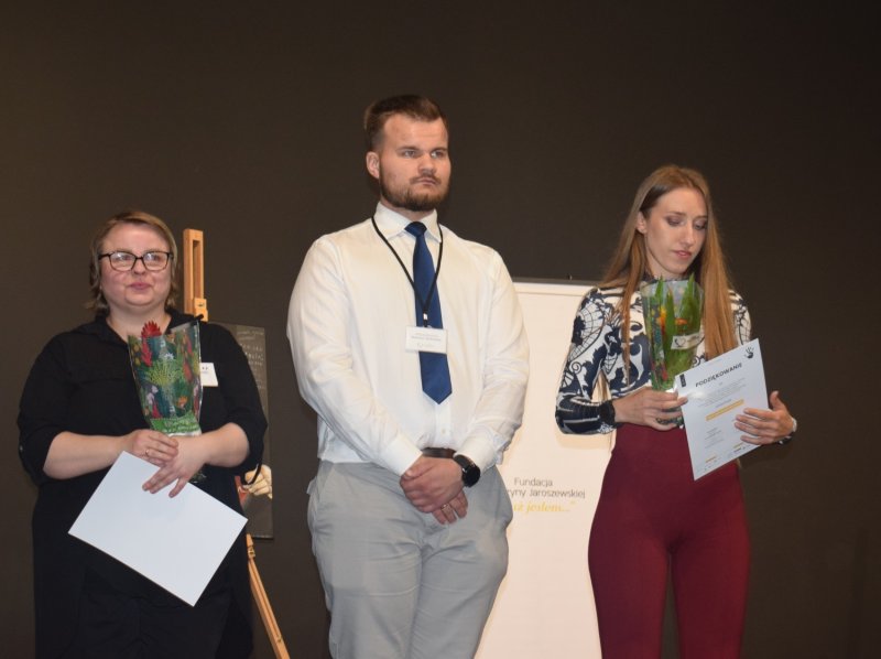Uroczysta gala II konkursu "Cisza Nienawiści Nigdy hejt! Zawsze heart!" (fot. PJ)  
