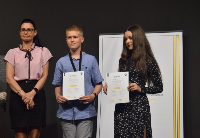 Uroczysta gala II konkursu "Cisza Nienawiści Nigdy hejt! Zawsze heart!" (fot. PJ)  
