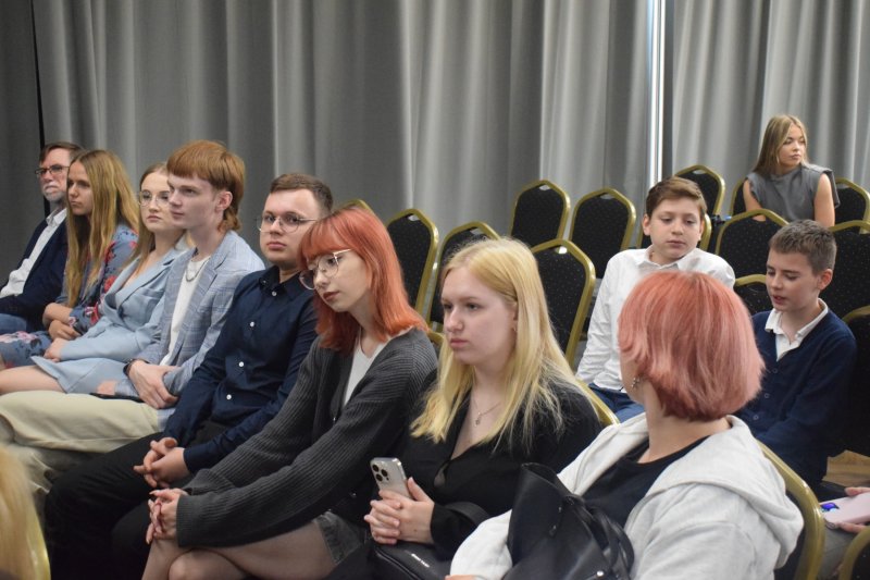 Uroczysta gala II konkursu "Cisza Nienawiści Nigdy hejt! Zawsze heart!" (fot. PJ)  