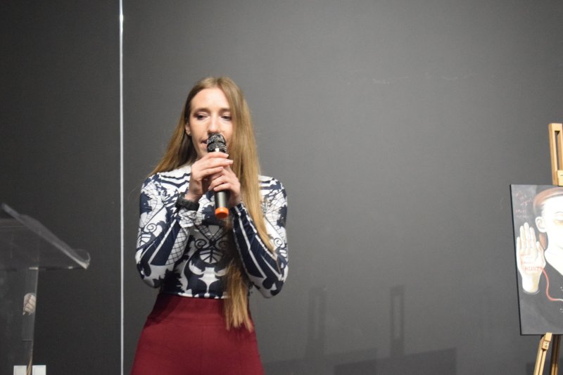 Uroczysta gala II konkursu "Cisza Nienawiści Nigdy hejt! Zawsze heart!" - Aleksandra Betlińska (fot. PJ)  