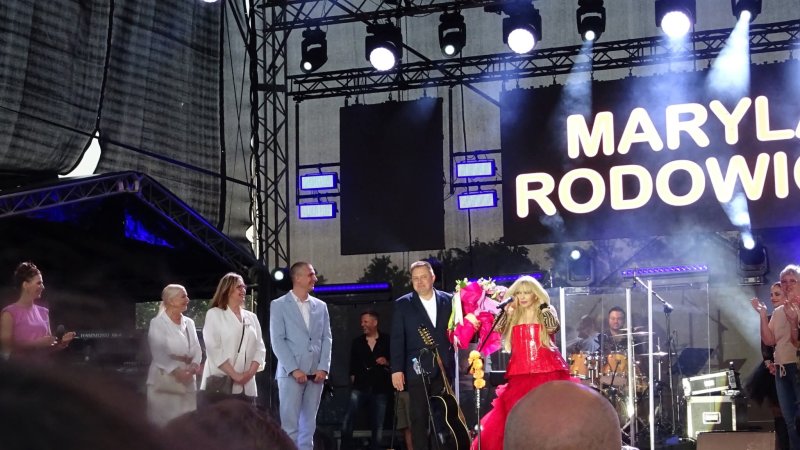 Koncert Maryli Rodowicz w Parku na Słodowie (fot. Anna Ciesielska)  