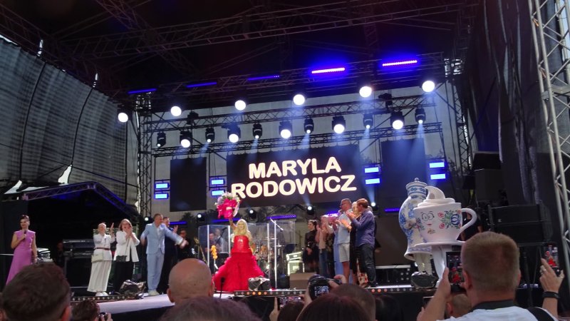 Koncert Maryli Rodowicz w Parku na Słodowie (fot. Anna Ciesielska)  