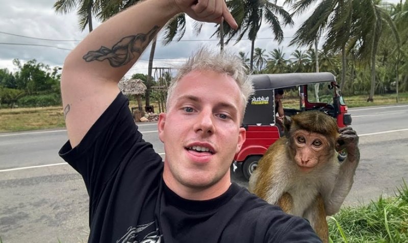 Bartosz Bodziony i jego vlog podróżniczy (fot. YouTube/screenshot)  