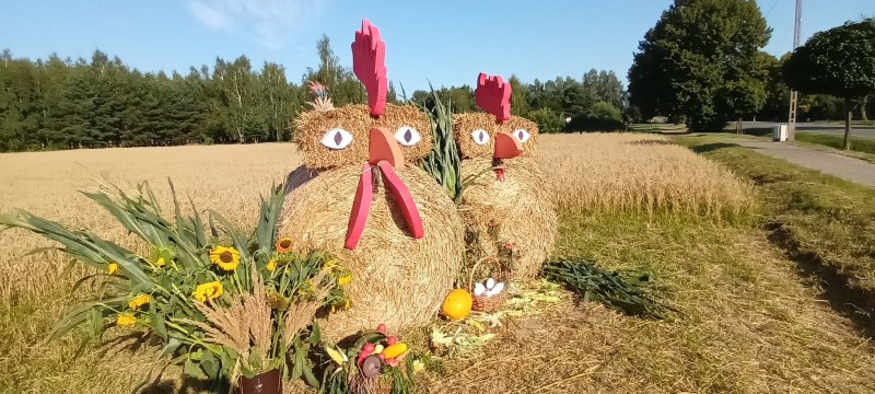 Witacze dożynkowe (fot. PJ)  