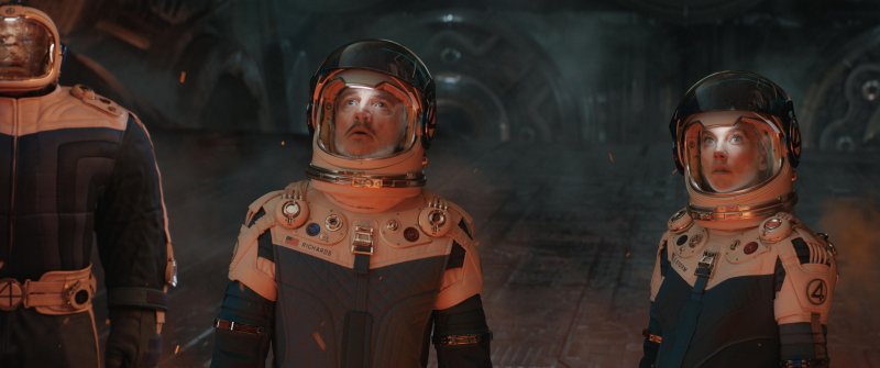 Kadr z filmu "Fantastyczna Czwórka: Pierwsze kroki" (źródło: MARVEL STUDIOS - © 2025 20th Century Studios)  