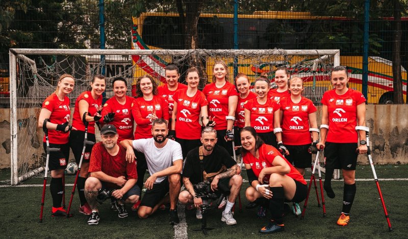 Reprezentantki Polski w amp futbolu (materiały prasowe)  
