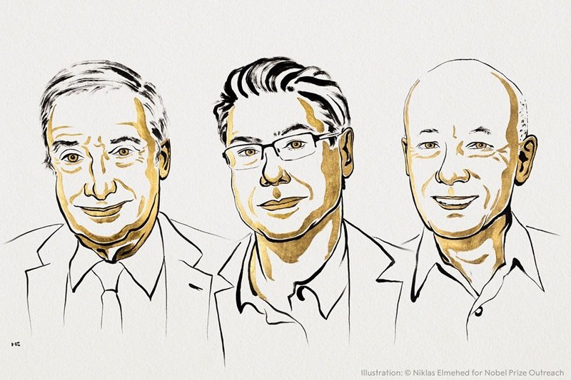 Laureaci z Ekonomii (rycina/źródło: www.nobelprize.org)  