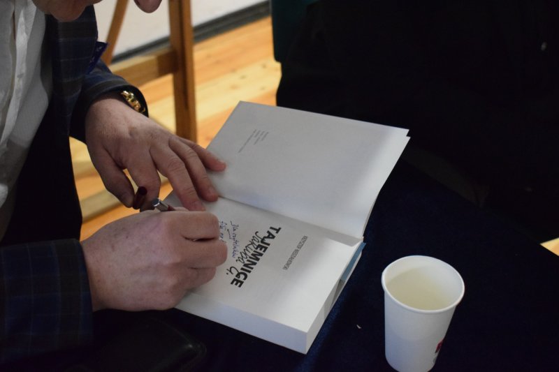 Spotkanie autorskie z Krzysztofem Niedziałkowskim (fot. PJ)  