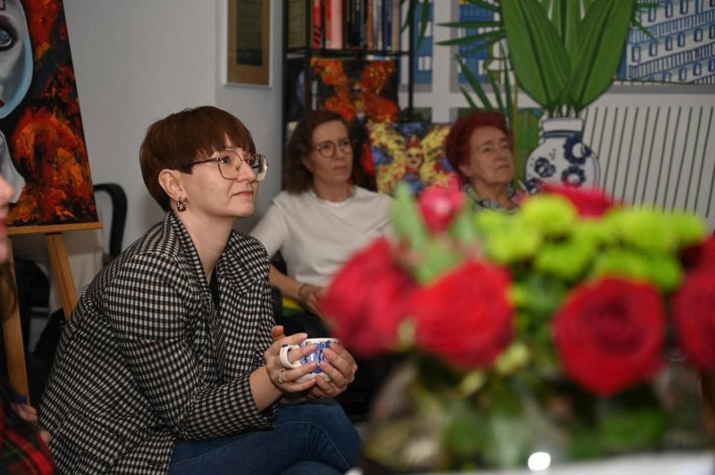 Wernisaż Anety B. Szamel (fot. Oliwia  Nowak)  