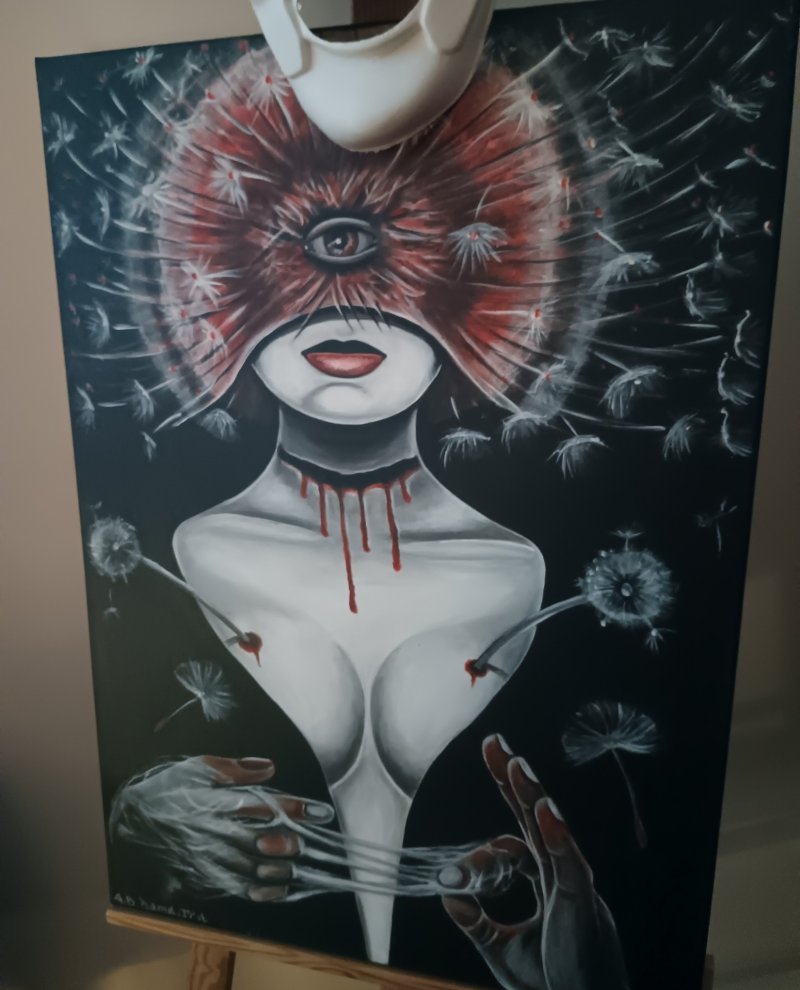 Wernisaż Anety B. Szamel (fot. Przemek Jankowski)  