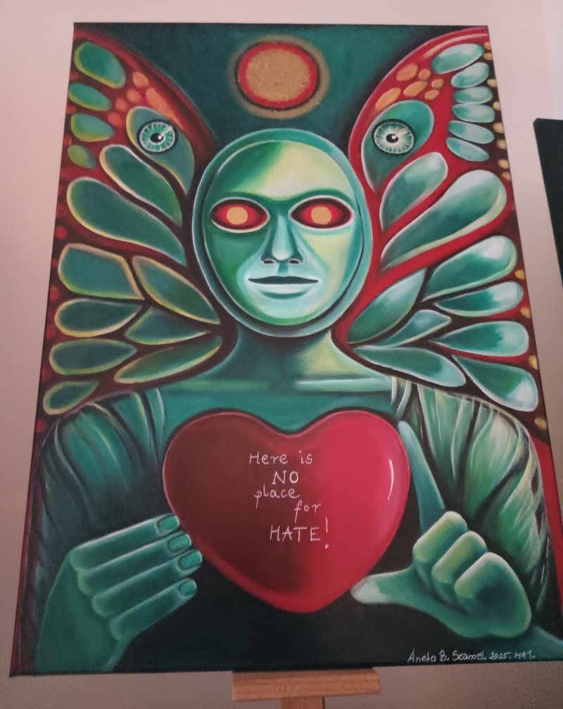 Wernisaż Anety B. Szamel (fot. Przemek Jankowski)  