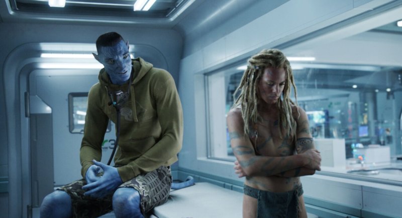 Kadr z filmu "Avatar: Ogień i popiół" (materiały prasowe)  