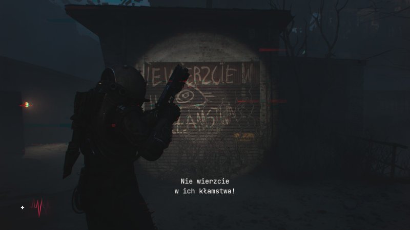 Screen z gry "Cronos: The New Dawn" (źródło: rozgrywka własna)  