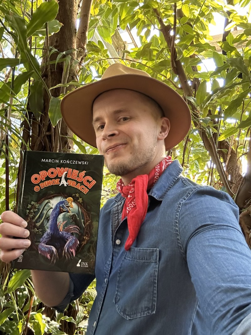 Marcin Kończewski - autor książki (fot. materiały promocyjne)  