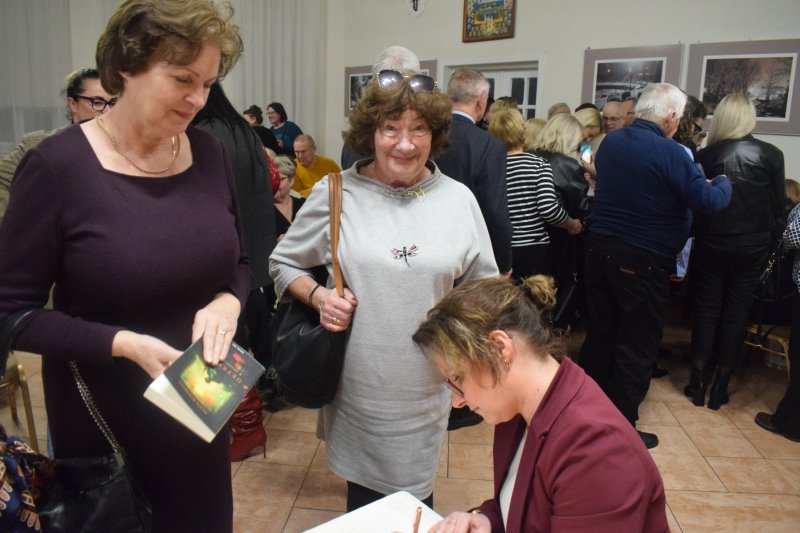 Spotkanie autorskie z Martą Mirowską (fot. PJ)  