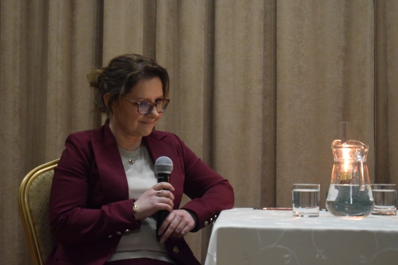 Spotkanie autorskie z Martą Mirowską (fot. PJ)  