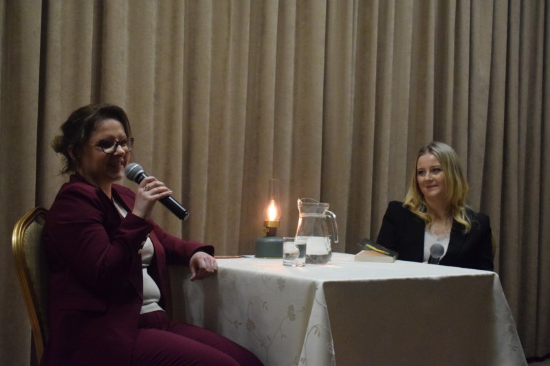 Spotkanie autorskie z Martą Mirowską (fot. PJ)  