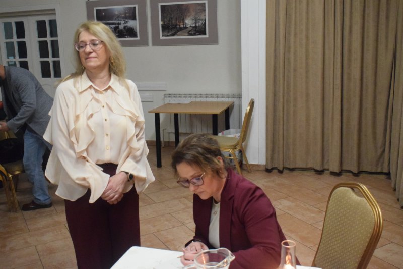 Spotkanie autorskie z Martą Mirowską (fot. PJ)  