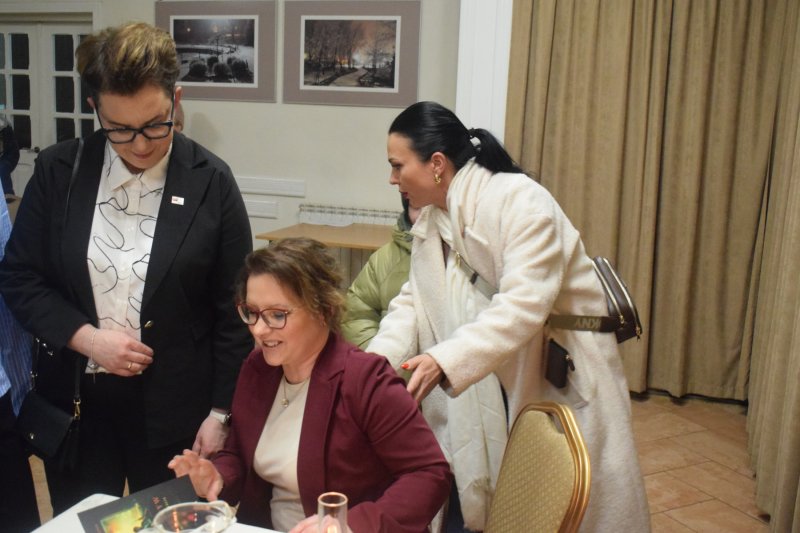 Spotkanie autorskie z Martą Mirowską (fot. PJ)  