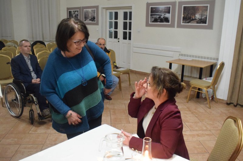 Spotkanie autorskie z Martą Mirowską (fot. PJ)  