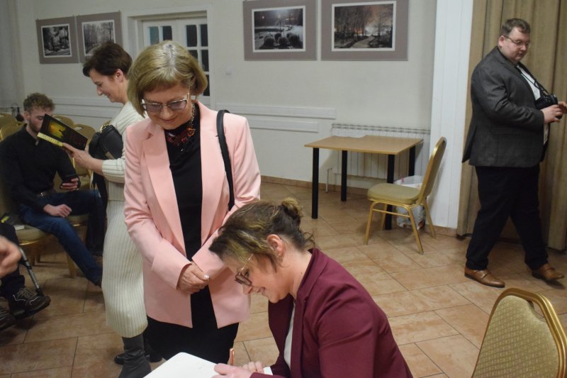 Spotkanie autorskie z Martą Mirowską (fot. PJ)  