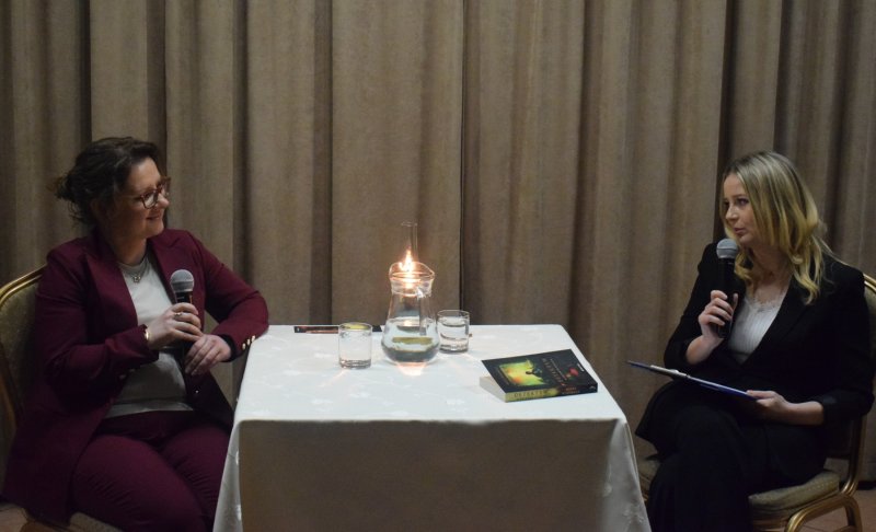 Spotkanie autorskie z Martą Mirowską (fot. PJ)  