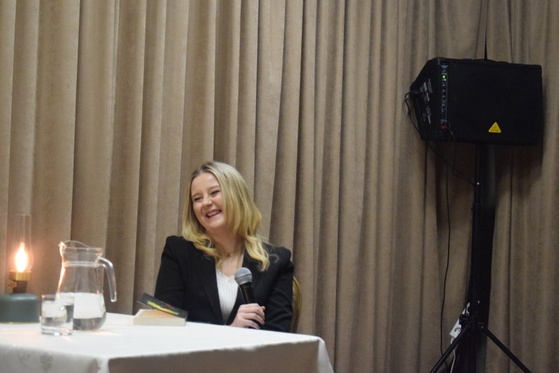 Spotkanie autorskie z Martą Mirowską (fot. PJ)  