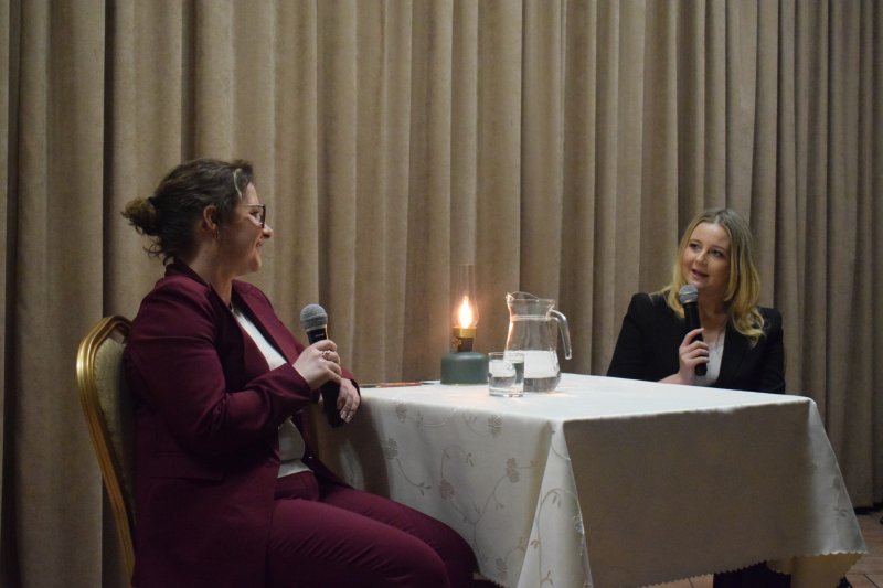 Spotkanie autorskie z Martą Mirowską (fot. PJ)  