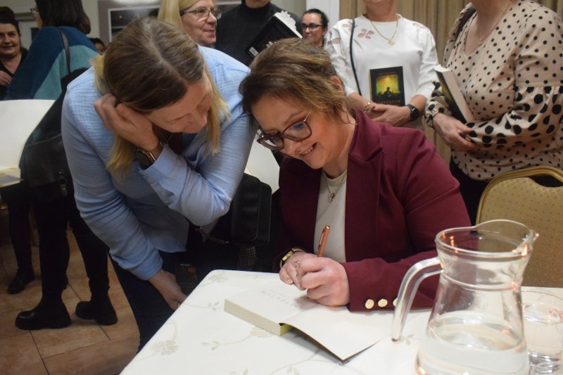 Spotkanie autorskie z Martą Mirowską (fot. PJ)  