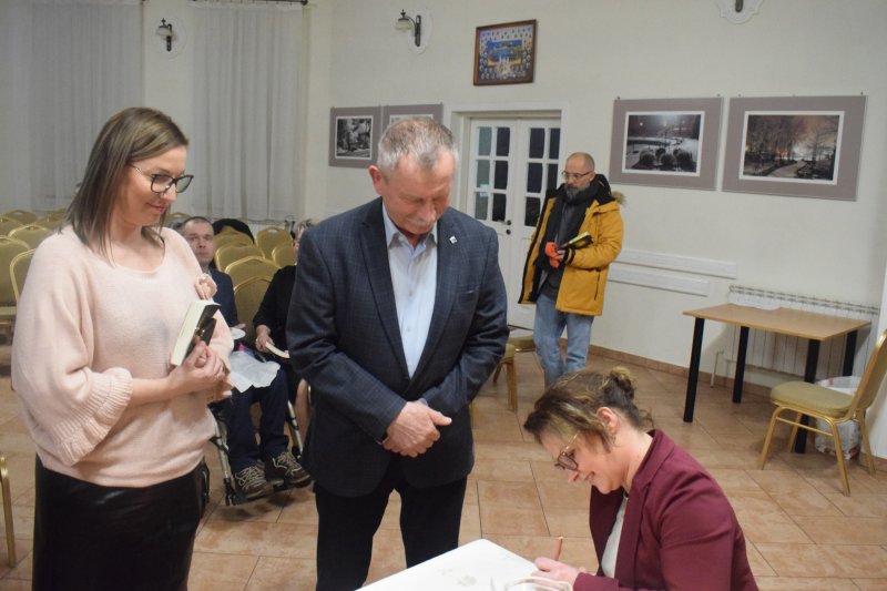 Spotkanie autorskie z Martą Mirowską (fot. PJ)  