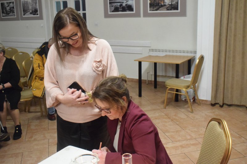 Spotkanie autorskie z Martą Mirowską (fot. PJ)  