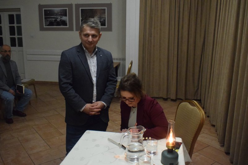 Spotkanie autorskie z Martą Mirowską (fot. PJ)  