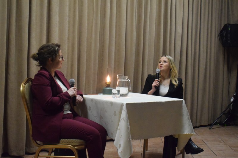 Spotkanie autorskie z Martą Mirowską (fot. PJ)  