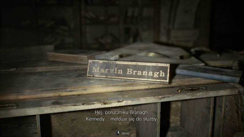 Screen z gry "Resident Evil Requiem" (źródło: rozgrywka własna)  