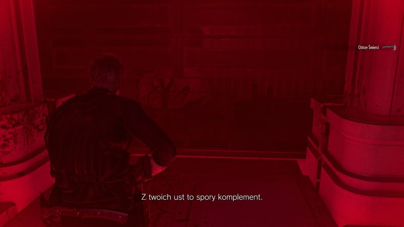 Screen z gry "Resident Evil Requiem" (źródło: rozgrywka własna)  