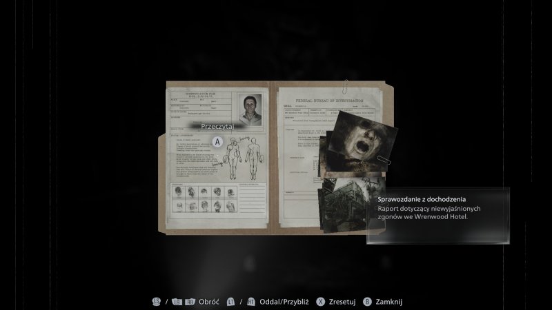 Screen z gry "Resident Evil Requiem" (źródło: rozgrywka własna)  