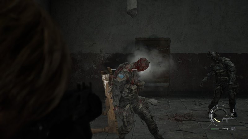 Screen z gry "Resident Evil Requiem" (źródło: rozgrywka własna)  