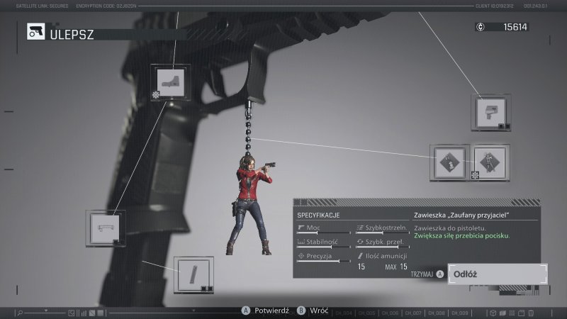 Screen z gry "Resident Evil Requiem" (źródło: rozgrywka własna)  