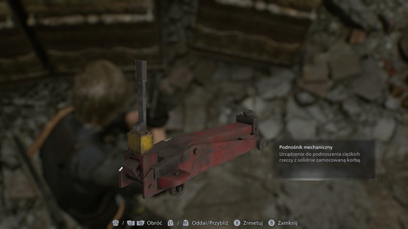 Screen z gry "Resident Evil Requiem" (źródło: rozgrywka własna)  