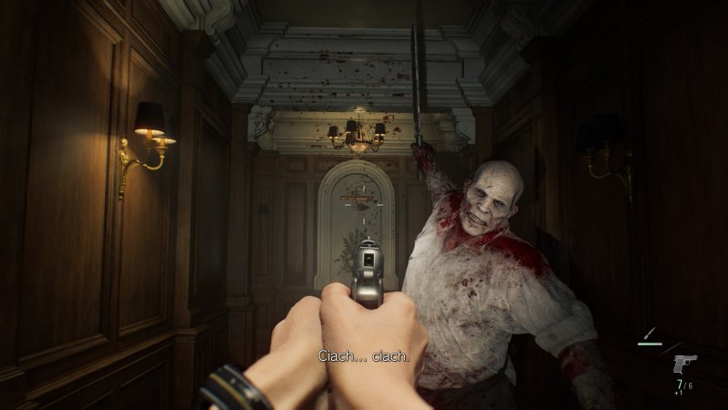 Screen z gry "Resident Evil Requiem" (źródło: rozgrywka własna)  