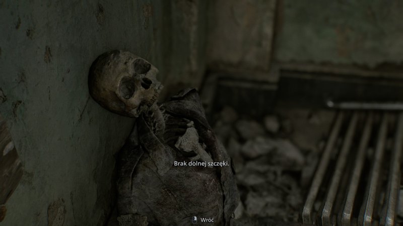 Screen z gry "Resident Evil Requiem" (źródło: rozgrywka własna)  