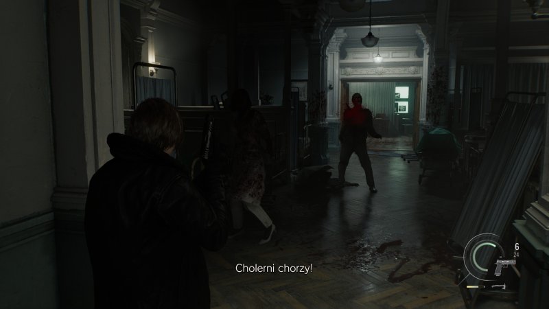Screen z gry "Resident Evil Requiem" (źródło: rozgrywka własna)  