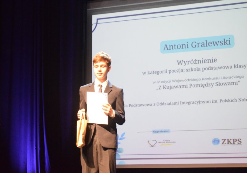 Gala IV Wojewódzkiego Konkursu Literackiego „Z Kujawami Pomiędzy Słowami” (fot. PJ)  