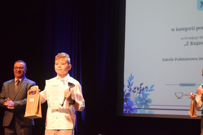 Gala IV Wojewódzkiego Konkursu Literackiego „Z Kujawami Pomiędzy Słowami” (fot. PJ)  