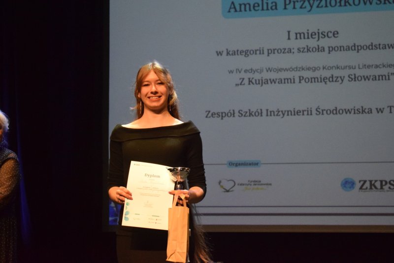 Gala IV Wojewódzkiego Konkursu Literackiego „Z Kujawami Pomiędzy Słowami” (fot. PJ)  